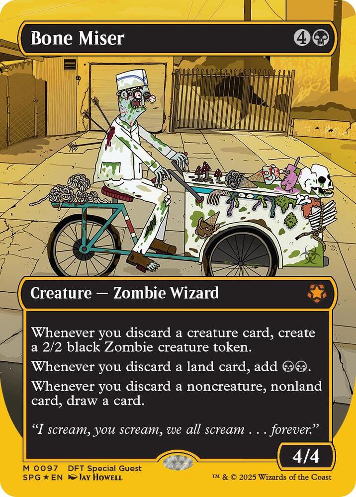 Bone Miser (Borderless) (First-Place Foil) 97 card from Special Guests