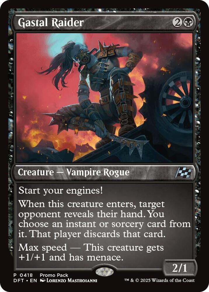 Gastal Raider 418 card from Promo Pack: Aetherdrift