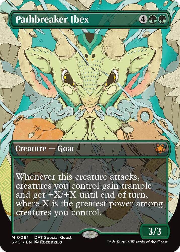 Pathbreaker Ibex (Borderless) 91 card from Special Guests