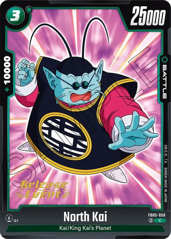 North Kai FB05-050 card from New Adventure Release Event Cards