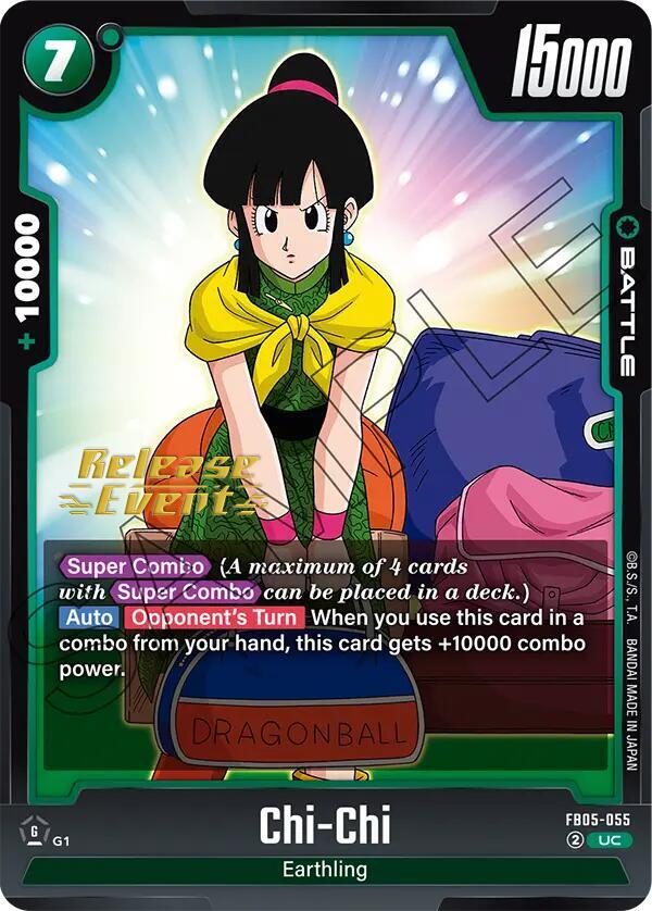 Chi-Chi FB05-055 card from New Adventure Release Event Cards