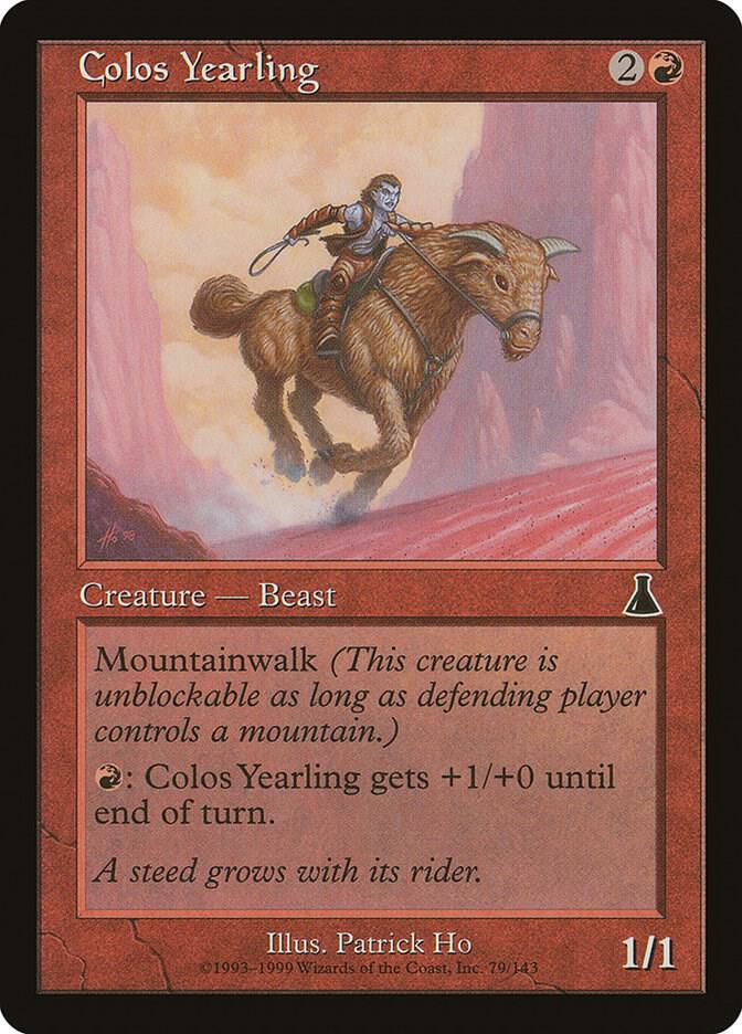 Colos Yearling 79 card from Urza's Destiny