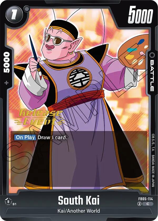 South Kai FB05-114 card from New Adventure Release Event Cards
