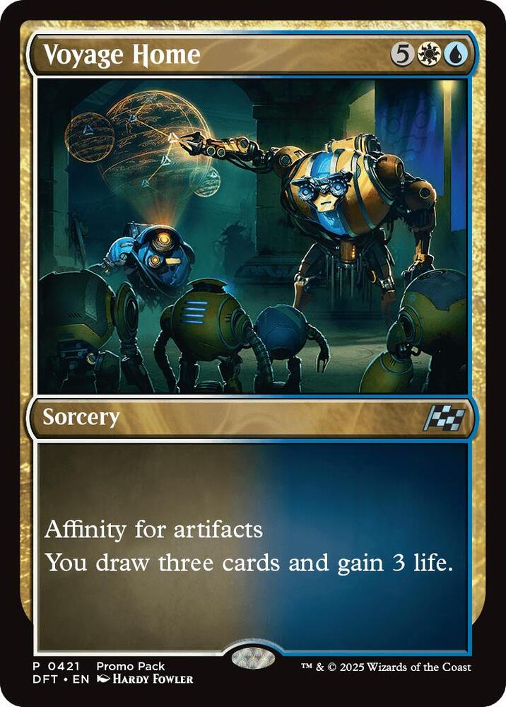 Voyage Home 421 card from Promo Pack: Aetherdrift