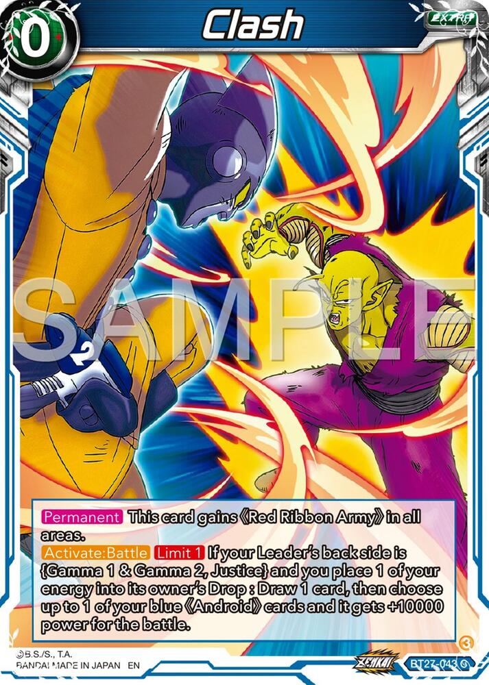 Clash BT27-043 card from History of Z