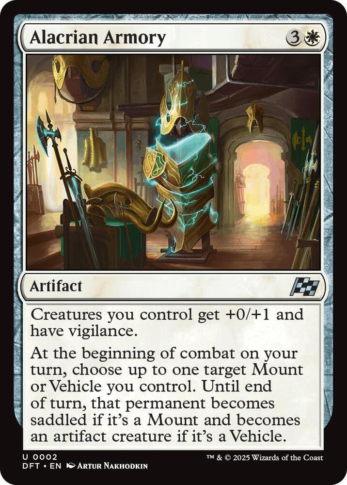 Alacrian Armory 2 card from Aetherdrift