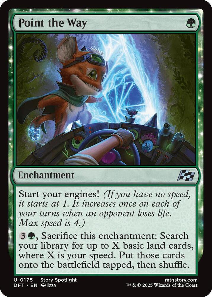 Point the Way 175 card from Aetherdrift