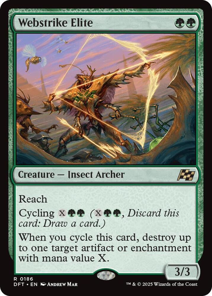 Webstrike Elite 186 card from Aetherdrift