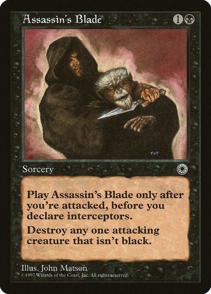 Assassin's Blade card from Portal