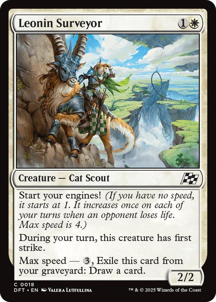 Leonin Surveyor 18 card from Aetherdrift