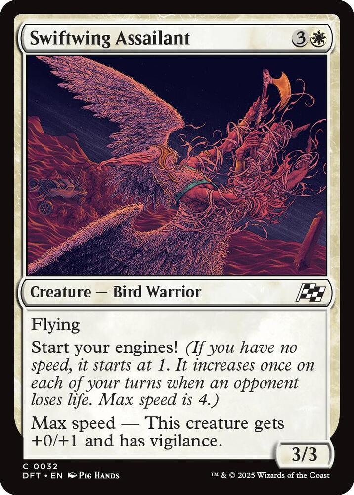 Swiftwing Assailant 32 card from Aetherdrift