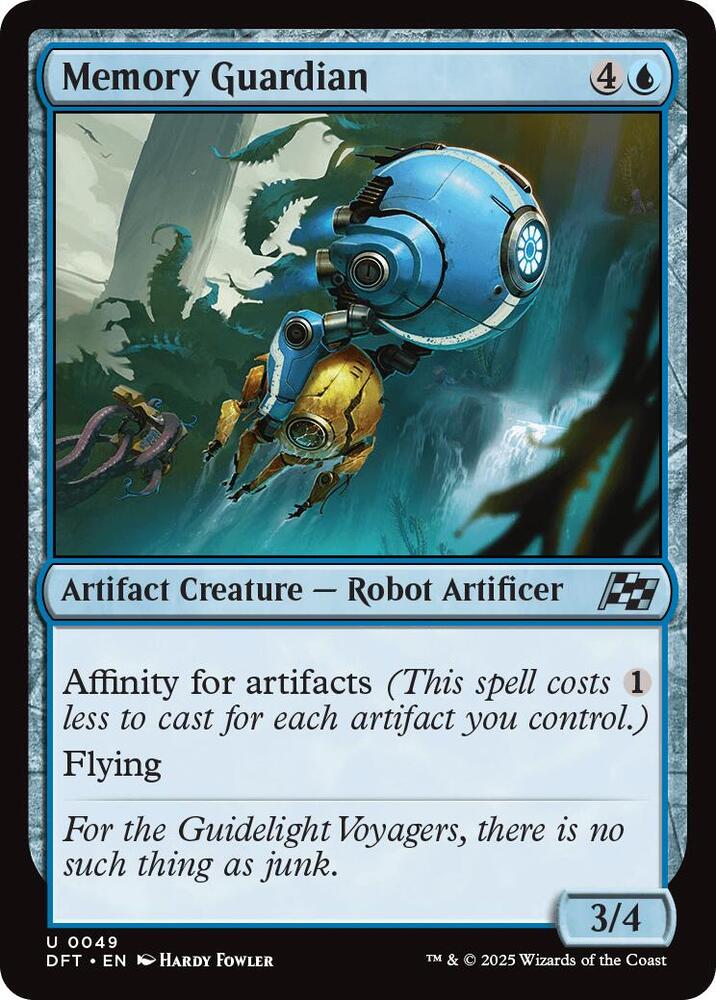 Memory Guardian 49 card from Aetherdrift
