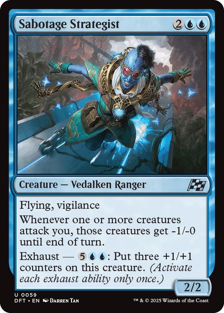 Sabotage Strategist 59 card from Aetherdrift