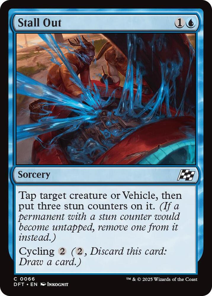 Stall Out 66 card from Aetherdrift