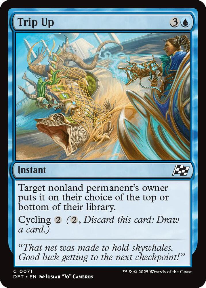 Trip Up 71 card from Aetherdrift