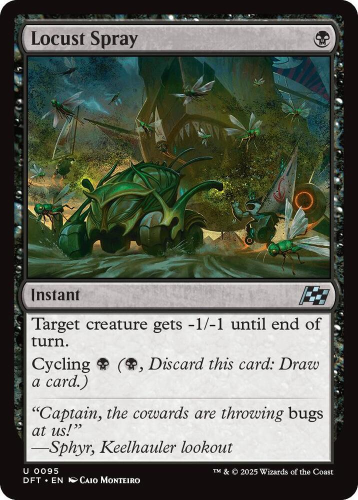 Locust Spray 95 card from Aetherdrift