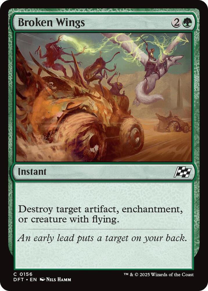 Broken Wings 156 card from Aetherdrift
