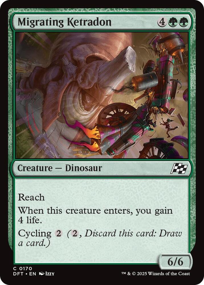 Migrating Ketradon 170 card from Aetherdrift
