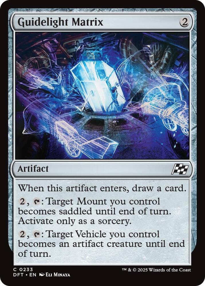 Guidelight Matrix 233 card from Aetherdrift