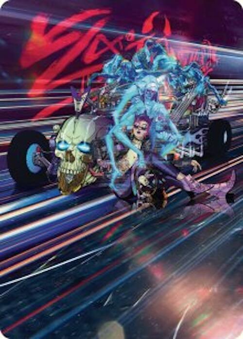 Midnight Mangler Art Card 38 card from Art Series: Aetherdrift