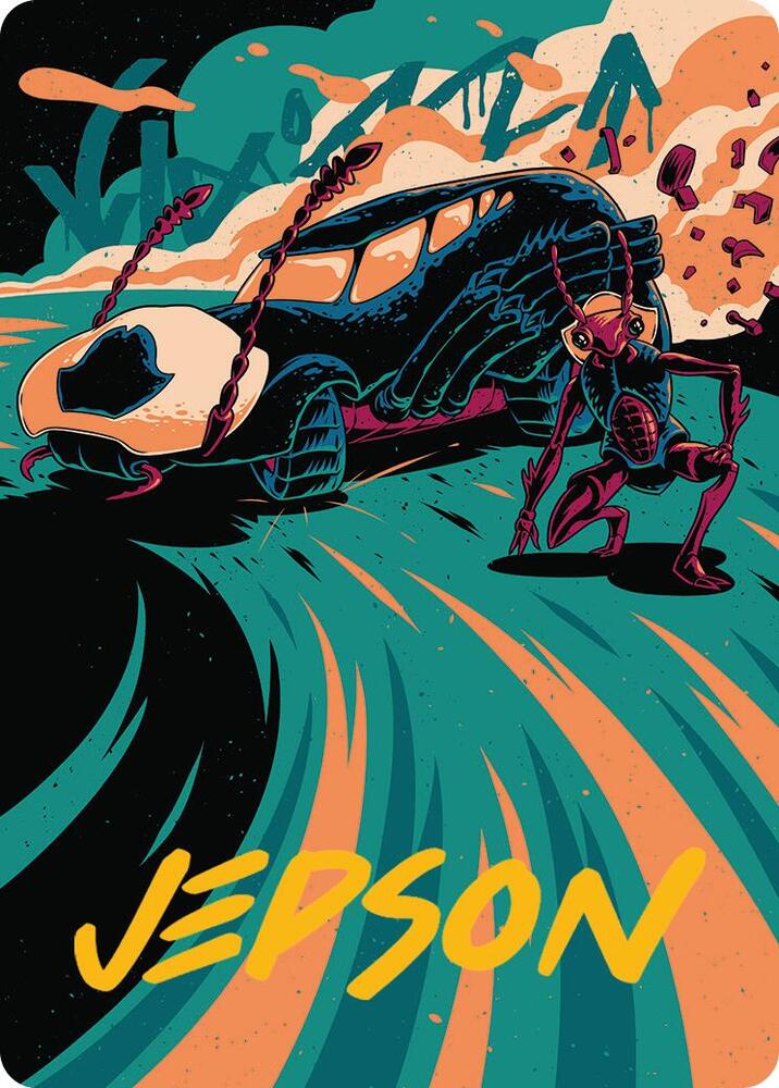 Carrion Cruiser Art Card (Gold-Stamped Signature) 39 card from Art Series: Aetherdrift