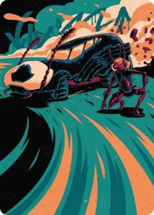 Carrion Cruiser Art Card 39 card from Art Series: Aetherdrift