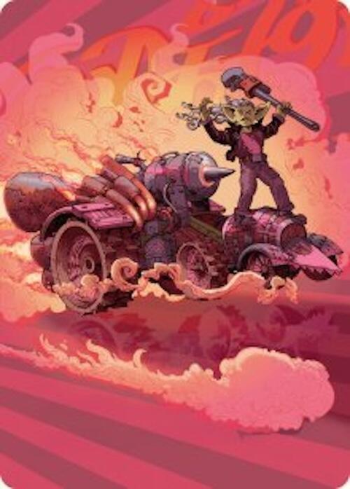 Burner Rocket Art Card 41 card from Art Series: Aetherdrift