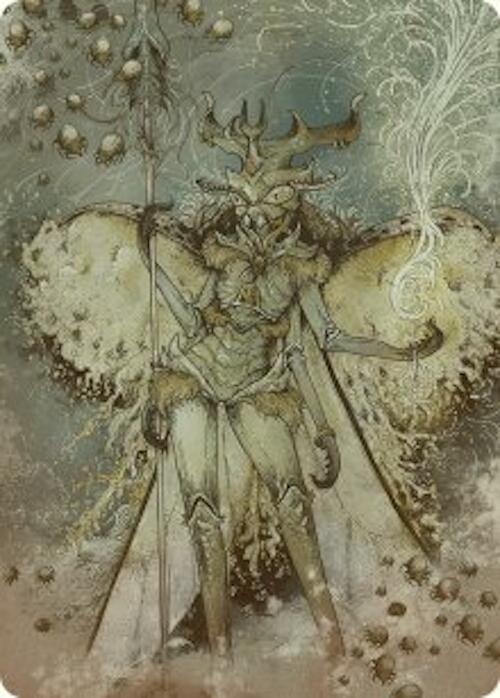 Aatchik, Emerald Radian Art Card (6/54) card from Art Series: Aetherdrift