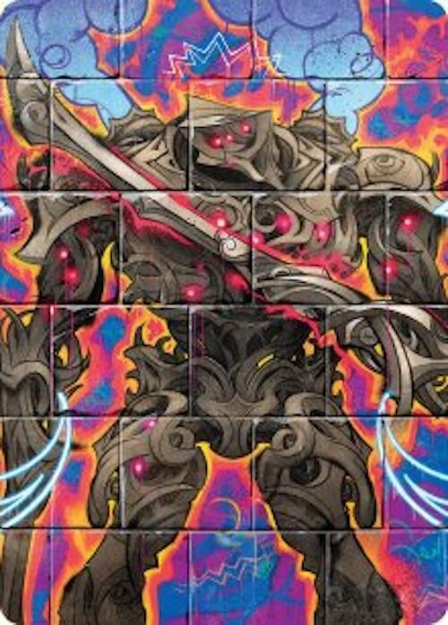 Coalstoke Gearhulk Art Card 54 card from Art Series: Aetherdrift