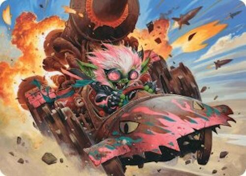 Redshift, Rocketeer Chief Art Card 13 card from Art Series: Aetherdrift