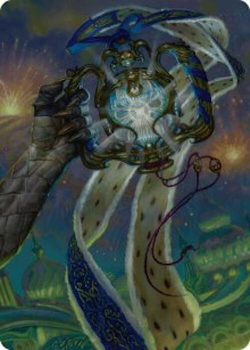 The Aetherspark Art Card 29 card from Art Series: Aetherdrift