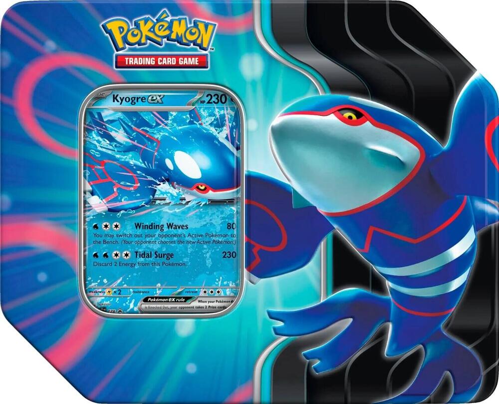 Azure Legends Tin [Kyogre ex] card from Miscellaneous Cards & Products