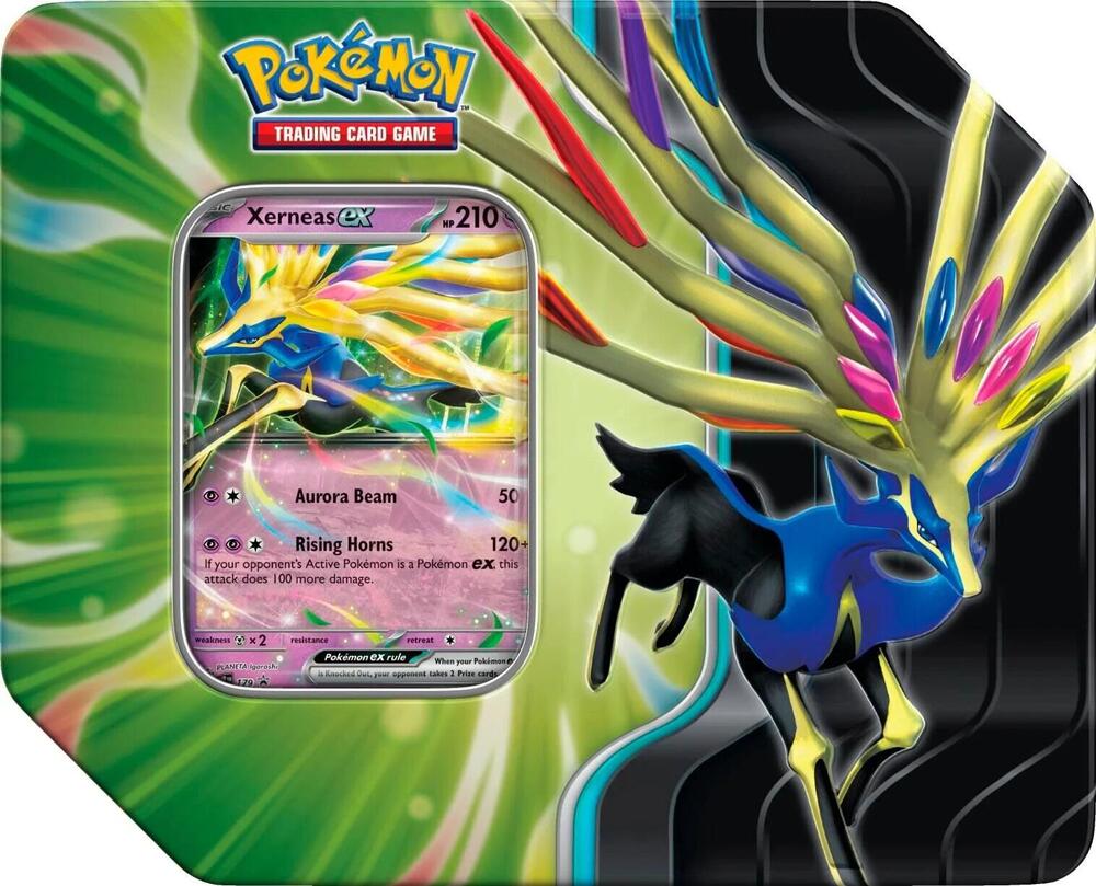 Azure Legends Tin [Xerneas ex] card from Miscellaneous Cards & Products