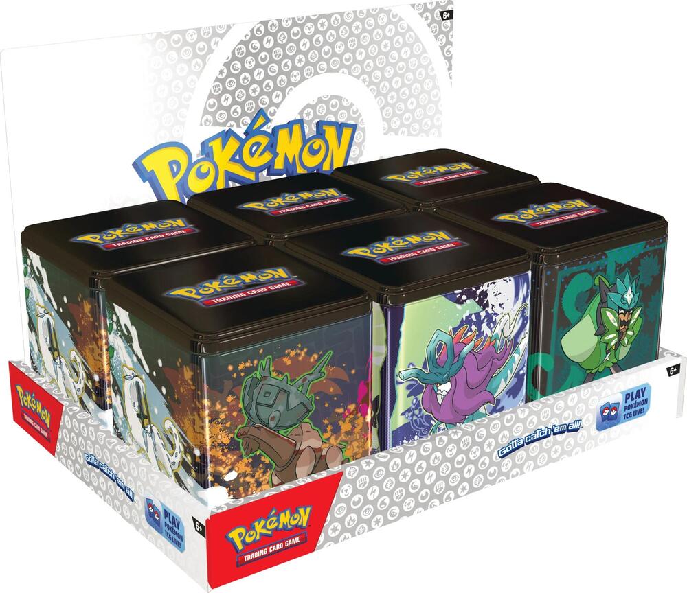 Pokemon Stacking Tins: Treasures of Ruin-Paradox Pokémon-Ogerpon Display card from Miscellaneous Cards & Products