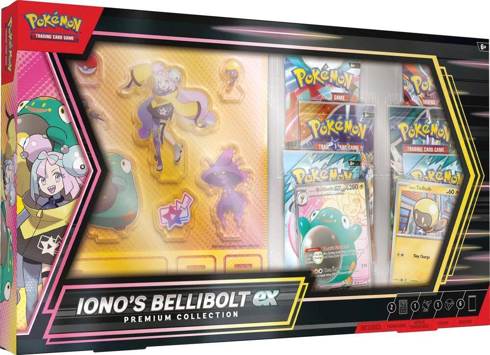 Iono’s Bellibolt ex Premium Collection card from Miscellaneous Cards & Products
