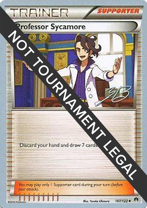 Professor Sycamore - 2017 (Zachary Bokhari) 107/122 card from World Championship Decks