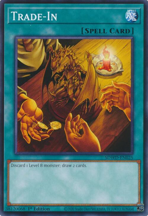 Trade-In SDWD-EN025 card from Structure Deck: Blue-Eyes White Destiny