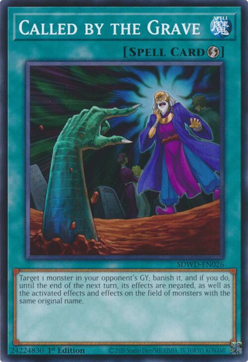 Called by the Grave SDWD-EN026 card from Structure Deck: Blue-Eyes White Destiny