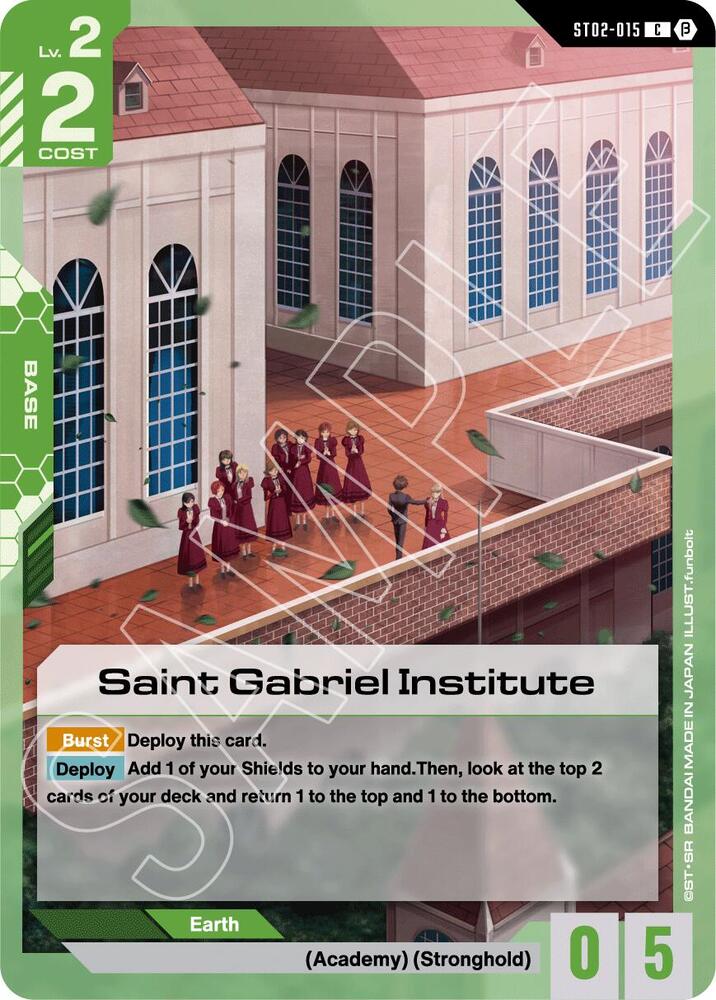 Saint Gabriel Institute ST02-015 card from Edition Beta