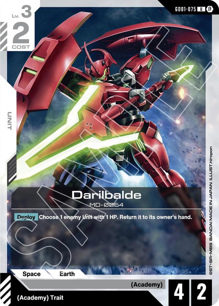 Darilbalde GD01-075 card from Edition Beta