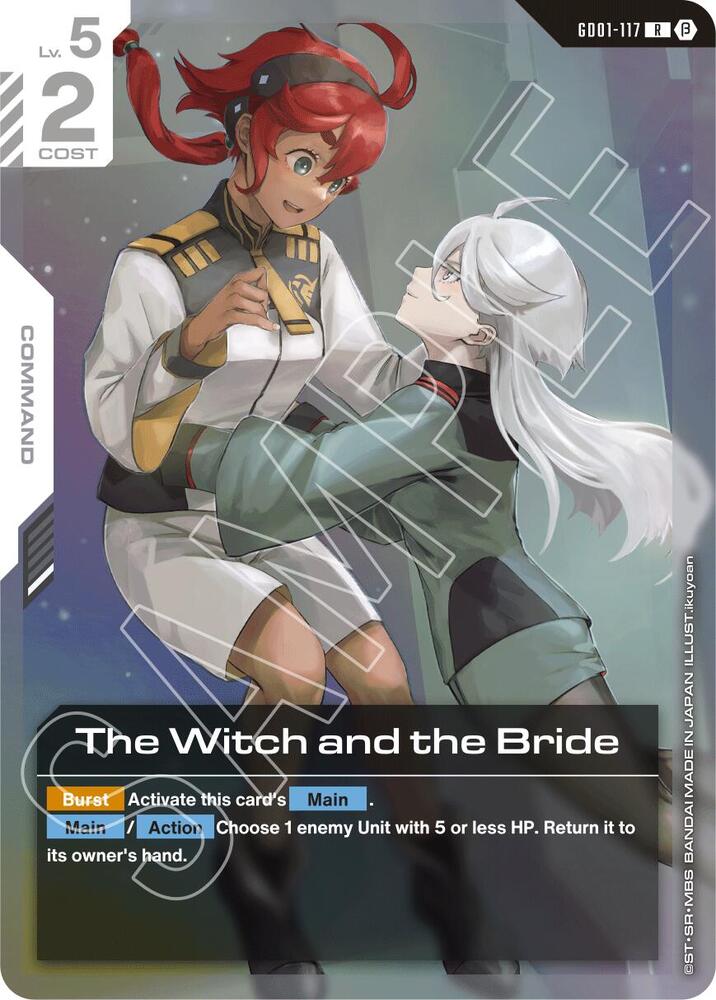 The Witch and the Bride GD01-117 card from Edition Beta