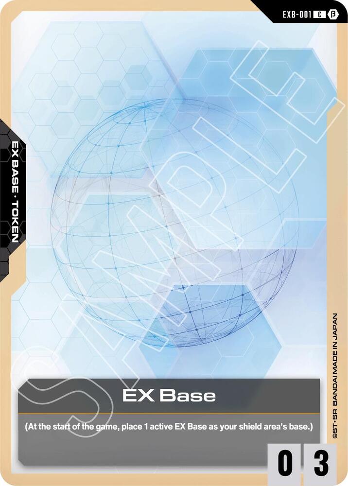 EX Base EXB-001 card from Edition Beta