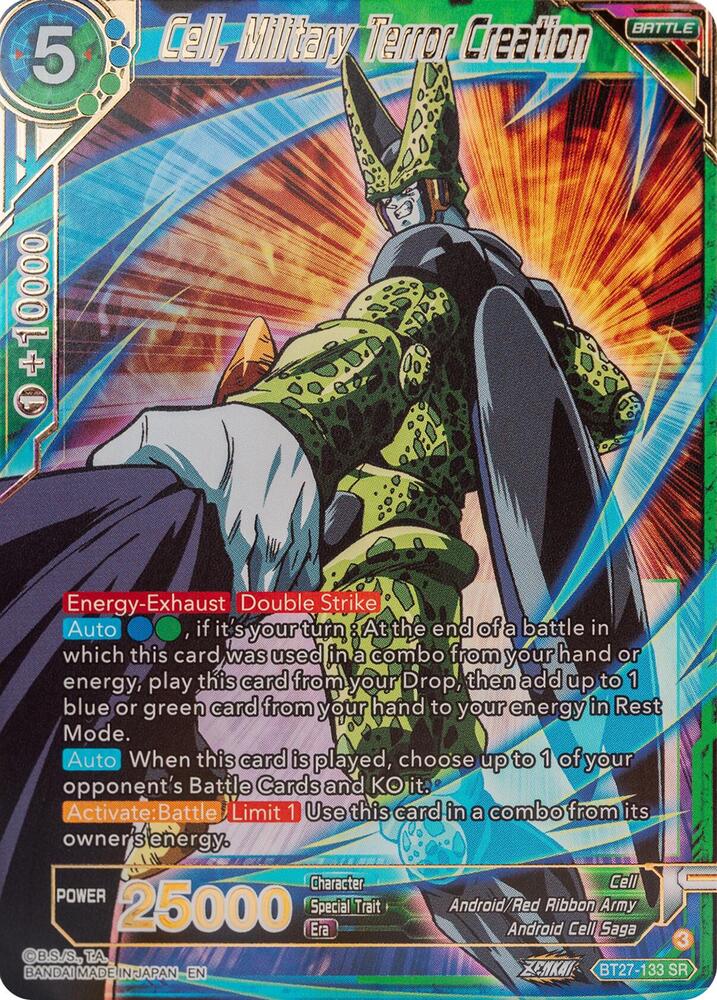 Cell, Military Terror Creation BT27-133 card from History of Z