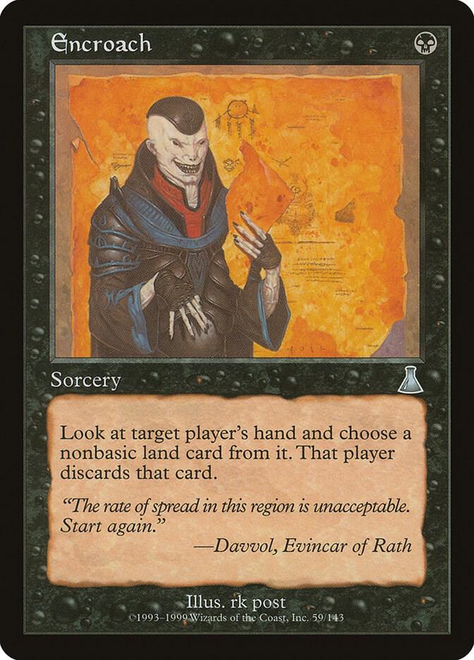 Encroach 59 card from Urza's Destiny