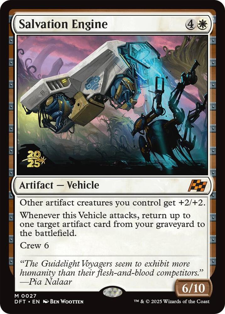 Salvation Engine 27 card from Prerelease Cards