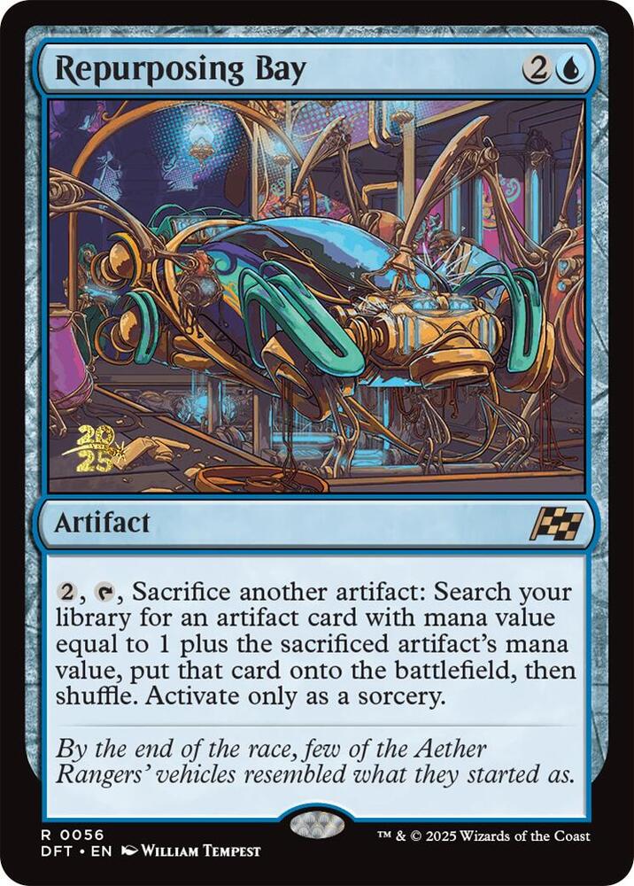Repurposing Bay 56 card from Prerelease Cards