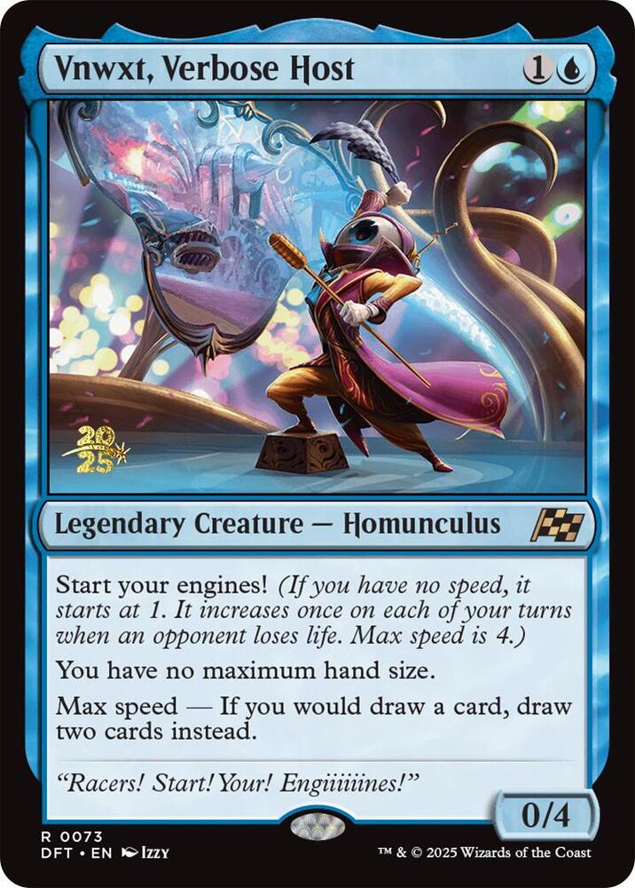 Vnwxt, Verbose Host 73 card from Prerelease Cards