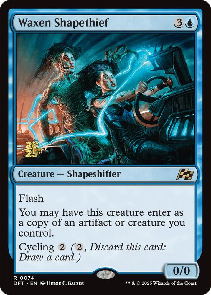 Waxen Shapethief 74 card from Prerelease Cards