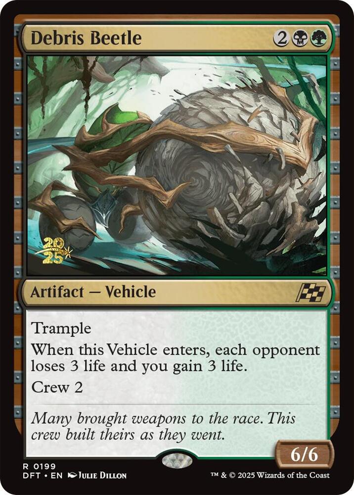 Debris Beetle 199 card from Prerelease Cards