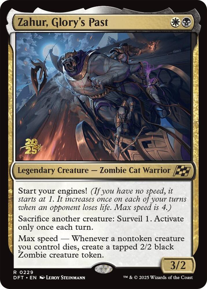 Zahur, Glory's Past 229 card from Prerelease Cards